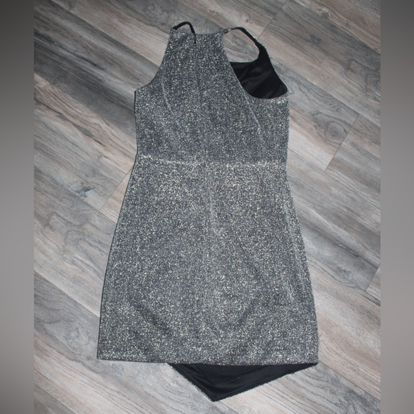 Black/Silver Party Dress 🖤 - Picture 3 of 9